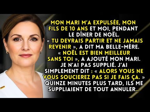 « Va-t’en et ne reviens jamais », a dit ma famille à mon fils de 10 ans et à moi au dîner de Noël...