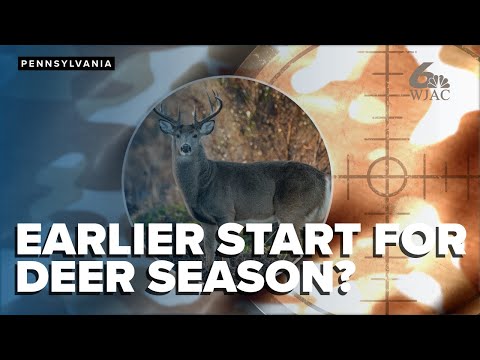 PA Game Commission to discuss starting deer rifle season before Thanksgiving