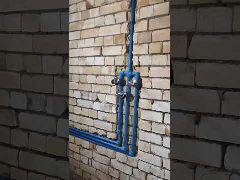 تأسيس ماء نظام النوازل الخاصة و بستخدام بوري pi blastالازرق التركي