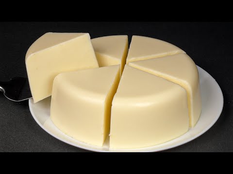 Only MILK! Make cheese at home in just 5 minutes!