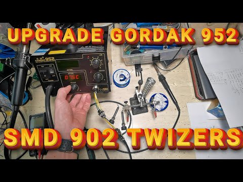 UPGRADE statie de lipit GORDAK 952 la NOUL MODEL GORDAK 902