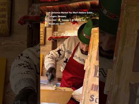 Germany’s Christmas Market You Need to See! 🎄✨ #christmasmarket #christmas #cologne