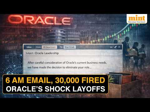 ‘Today Is Your Last Working Day…’, Oracle Fires 30,000 With 6 AM Email, Cuts 12,000 Jobs In India