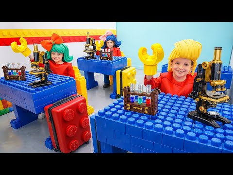 Cuộc Phiêu Lưu Tại Trường Học Lego | Cách Để Tìm Bạn Mới Trong Thế Giới Nhựa??? 🏫🧱✨