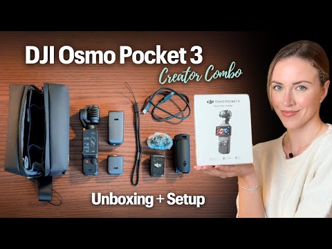 DJI Osmo Pocket 3 Creator Combo Unboxing, Setup + First Use [2025]