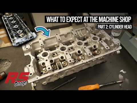 How to Machine a Cylinder Head: Machine Shop Processes Explained - Part 2 | TRC Evo 4G63 | RS Garage