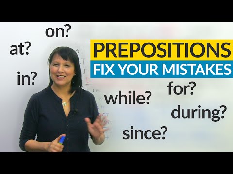 Prepositions: Fix 8 Common Errors with the F.U.N. method!