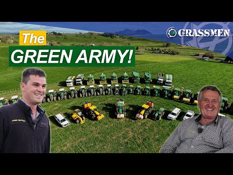 Meet the father/son duo who are all about green machines.