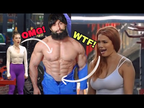 Anatoly Surprises Every GIRL at The Gym! (No BG Music + Insane Reactions)