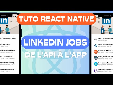 Apprendre React Native par la pratique avec l'API de LinkedIn