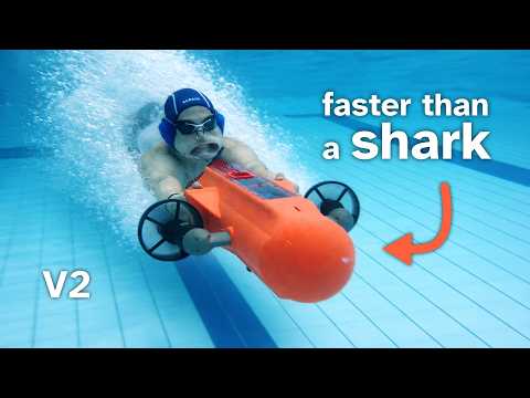 Engineering The Fastest Underwater Human (V2)