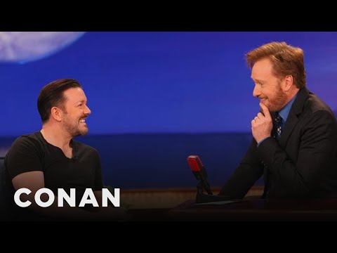 Ricky Gervais Lists The Late Night Hosts He'd Like To Interview | CONAN on TBS
