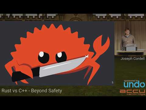 Rust Vs C++ Beyond Safety - Joseph Cordell - ACCU Cambridge