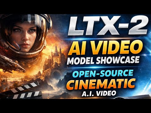 LTX-2  Open-Source Cinematic AI Video Model Showcase & Breakdown