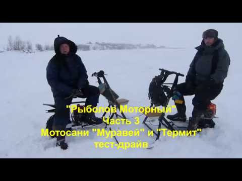 мотосани Муравей и Термит обзор тест драйв отзыв