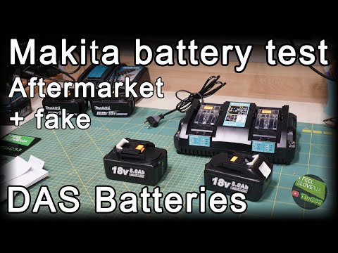 Makita battery test and review fake vs original vs aftermarket [dasbatteries]