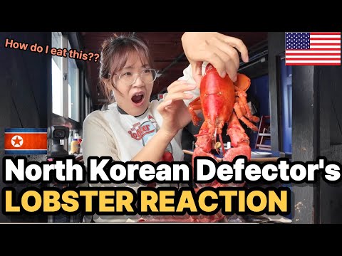 🇰🇵N. Korean Defector's FIRST TIME EATING LOBSTER & CLAM CHOWDER Reaction🇺🇸