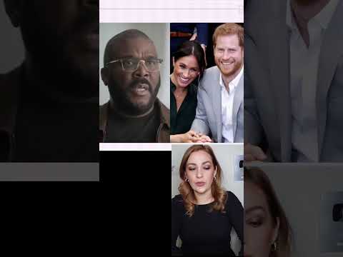 HARRY & MEGHAN'S SILENCE ON TYLER PERRY SPEAKS VOLUMES