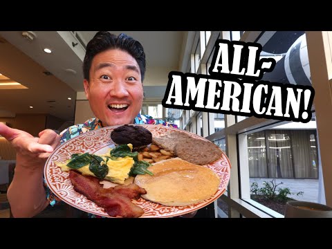 *SECRET* Breakfast Buffet All You Can Eat in Los Angeles!