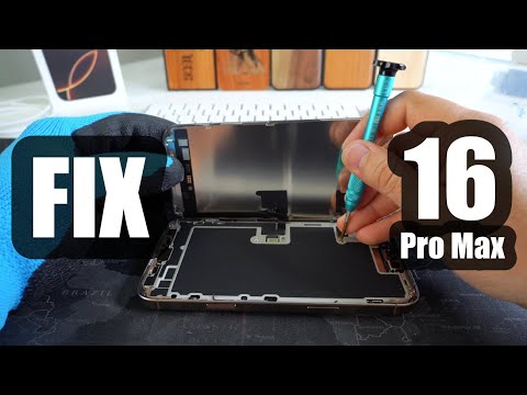How To Take Apart / Repair iPhone 16 Pro Max Screen