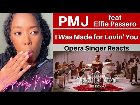 Opera Singer Reacts to Post Modern Jukebox & Effie Passero I Was Made for Lovin You | MASTERCLASS |