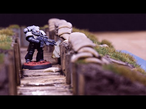 I Made 4 Modular Trench Tiles