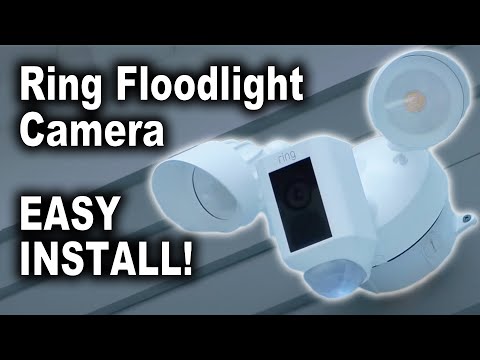 How to Install a Ring Floodlight Wired Security Camera