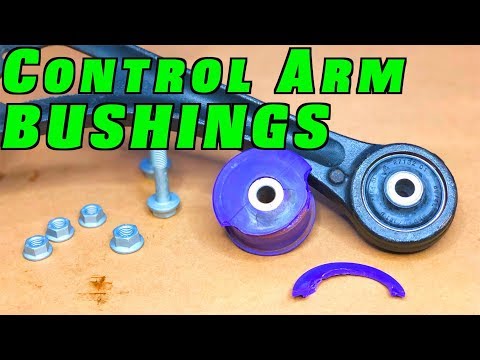 How To Replace Worn Control Arm Bushings