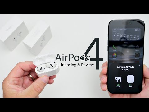 AirPods 4 with ANC Unboxing and Review