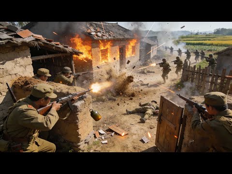 1000日軍攻入營地，美女狙擊手百發百中，瘋狂掃射狙殺！🔥 抗日 | Kung Fu