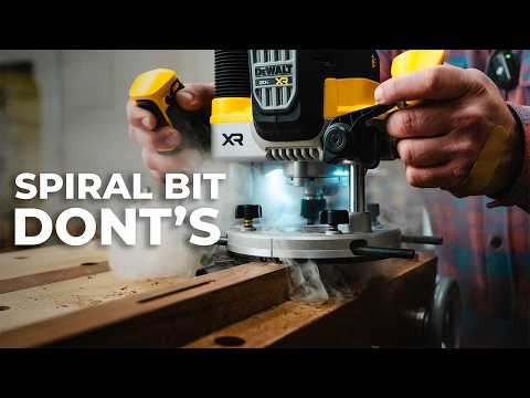 Avoid Disaster: Proper Techniques with Spiral Router Bits