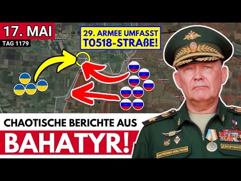 29. Armee rückt um 2 km vor & umfasst T0518-Straße, Putin befördert General Andrei Mordwitschew!