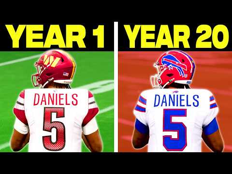 I Played Jayden Daniels ENTIRE NFL Career!