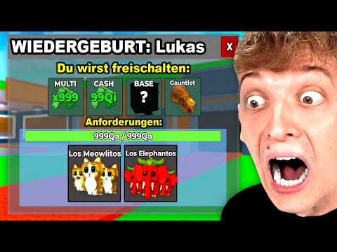 Ich habe MEINE EIGENE WIEDERGEBURT bekommen in Steal A Brainrot...