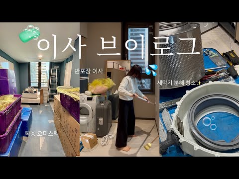 MOVING DAY & NEW HOUSE🏠  Korean studio apartment I Studio loft in Seoul I Living alone diaries VLOG