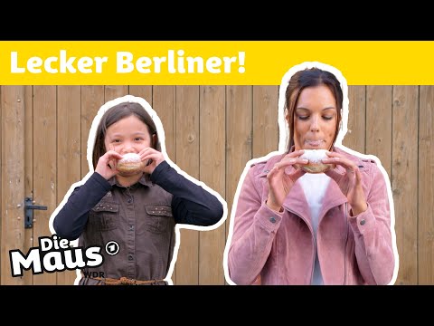 Wie kommt die Marmelade in den Berliner? | DieMaus | WDR