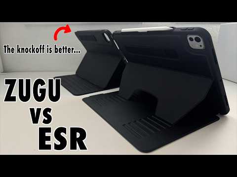 Zugu vs ESR Shift Case for 2024 2025 iPads | Artist Review