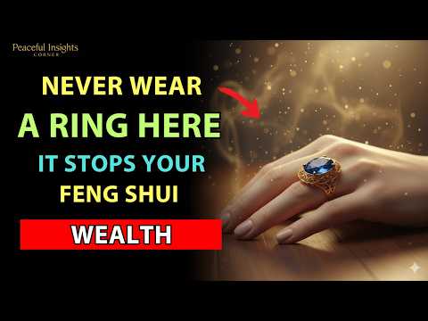 This One Finger Destroys Your Wealth – Never Wear a Ring Here!
