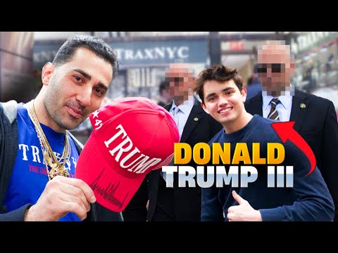 Donald Trump's Grandson Shops For A Rolex