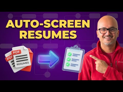 How to Build an AI Resume Screening System for Recruiters with n8n - Part 01 | n8n Full Course