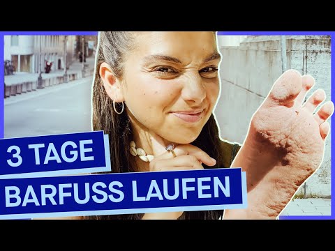 3 Tage barfuß laufen: Wie verändert das meine Füße?