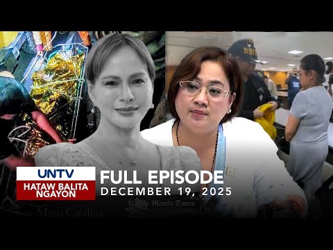 UNTV: Hataw Balita Ngayon | December 19, 2025