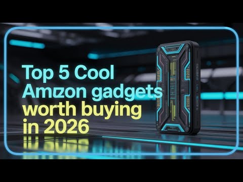 ✅Top 5 Cool Amazon Gadgets Worth Buying in 2026 🔥