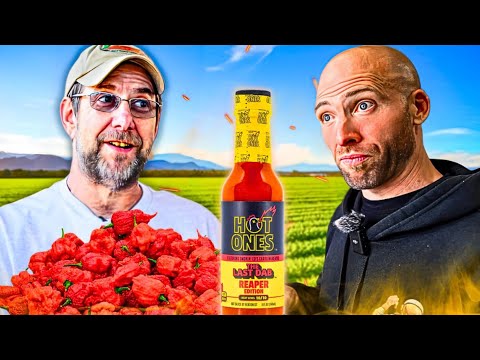 I Almost Died Eating the World's Hottest Peppers with Smokin' Ed Currie!!