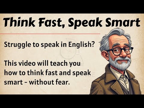 Think Fast, Speak Smart ✅️ || Improve Your English Fluency || Graded Reader ✅️| Improve Your English