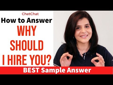 Why Should We Hire You? | Best Answer for Freshers & Experienced People | ChetChat Interview Tips
