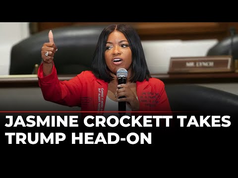 Jasmine Crockett LIVE: 'It’s Republicans...' Crockett Destroys Trump In Fiery Speech | Immigration