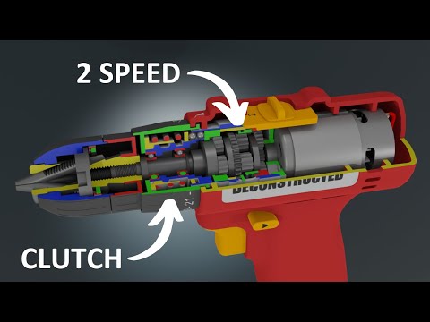 How a cordless drill works