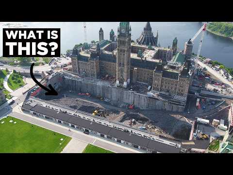 Why Canada Blasted a Huge Hole Outside its Parliament