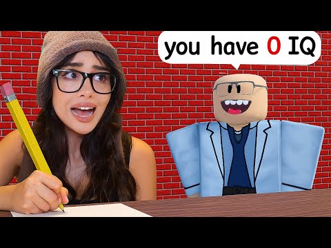 I failed a ROBLOX IQ Test